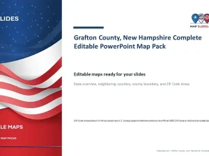 Grafton County, New Hampshire Editable Map Pack