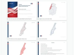 New York County, New York Editable Map Pack